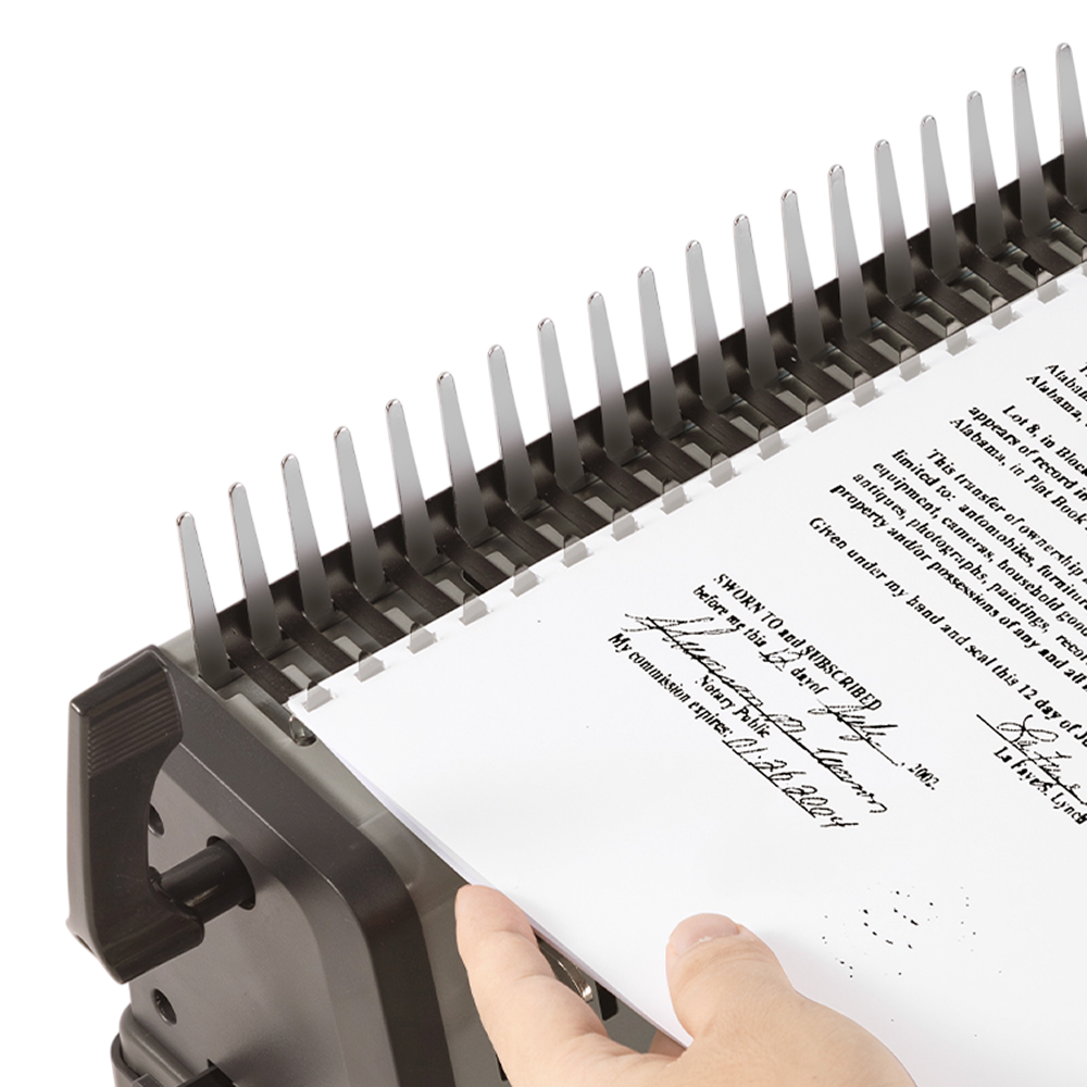 Перфобиндер Deli Plastic Binder "T313" - 2