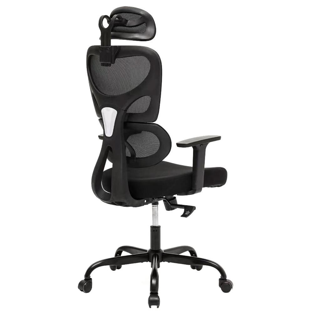 Кресло для руководителя EVERPROF "Skill", сетка, металл, черный