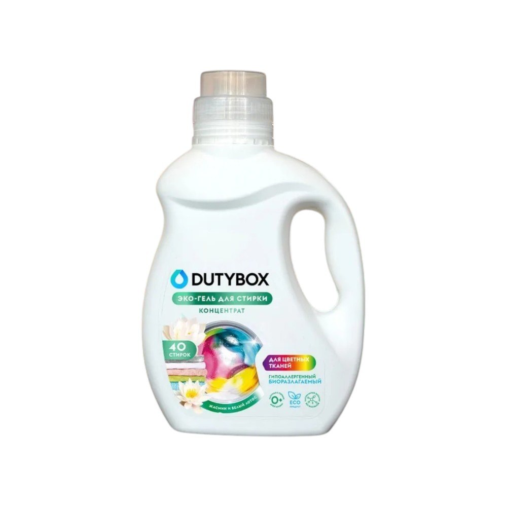 Средство для стирки Dutybox, Жасмин и белый лотос