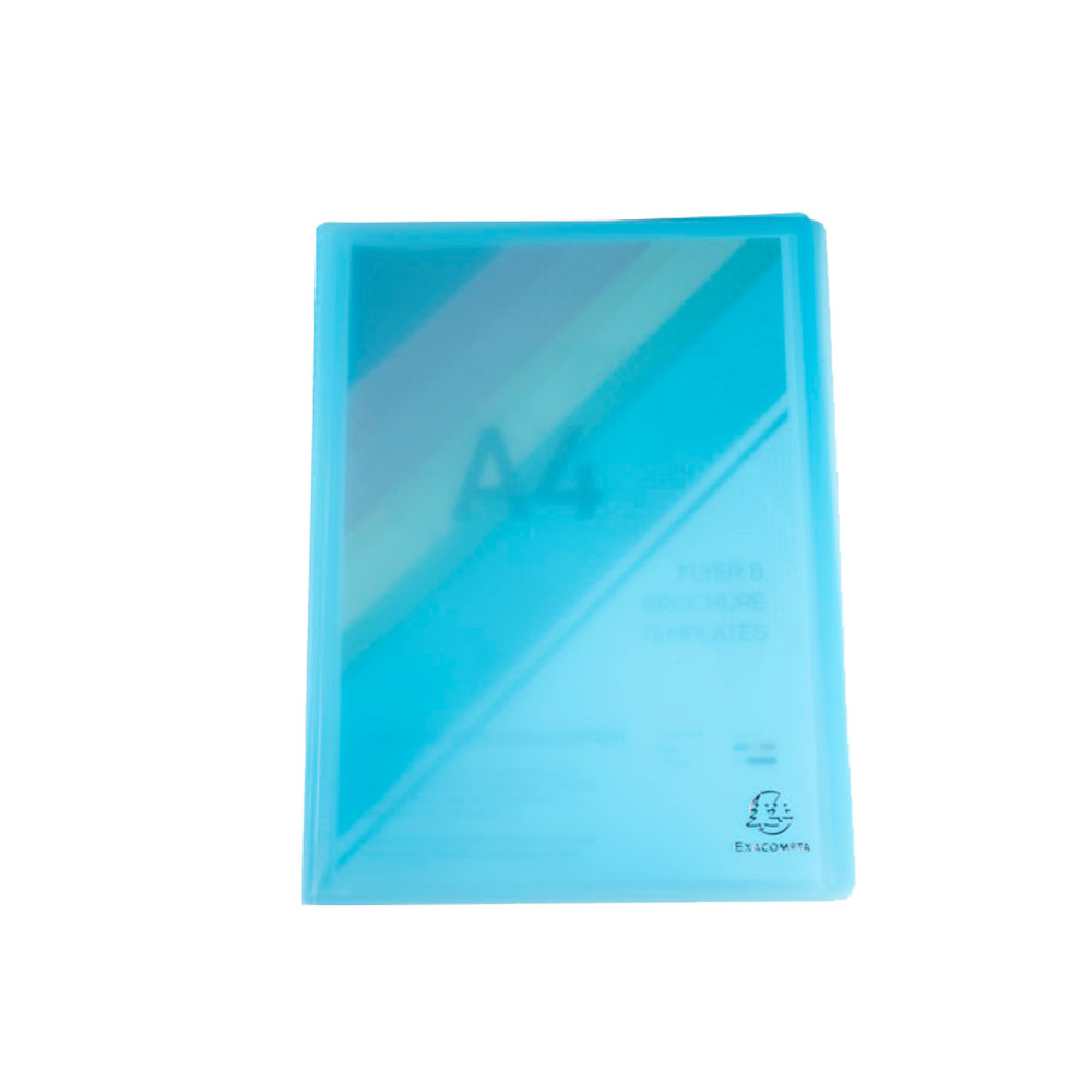 Папка c файлами "Chromaline Pastel", 40 карманов, ассорти - 4