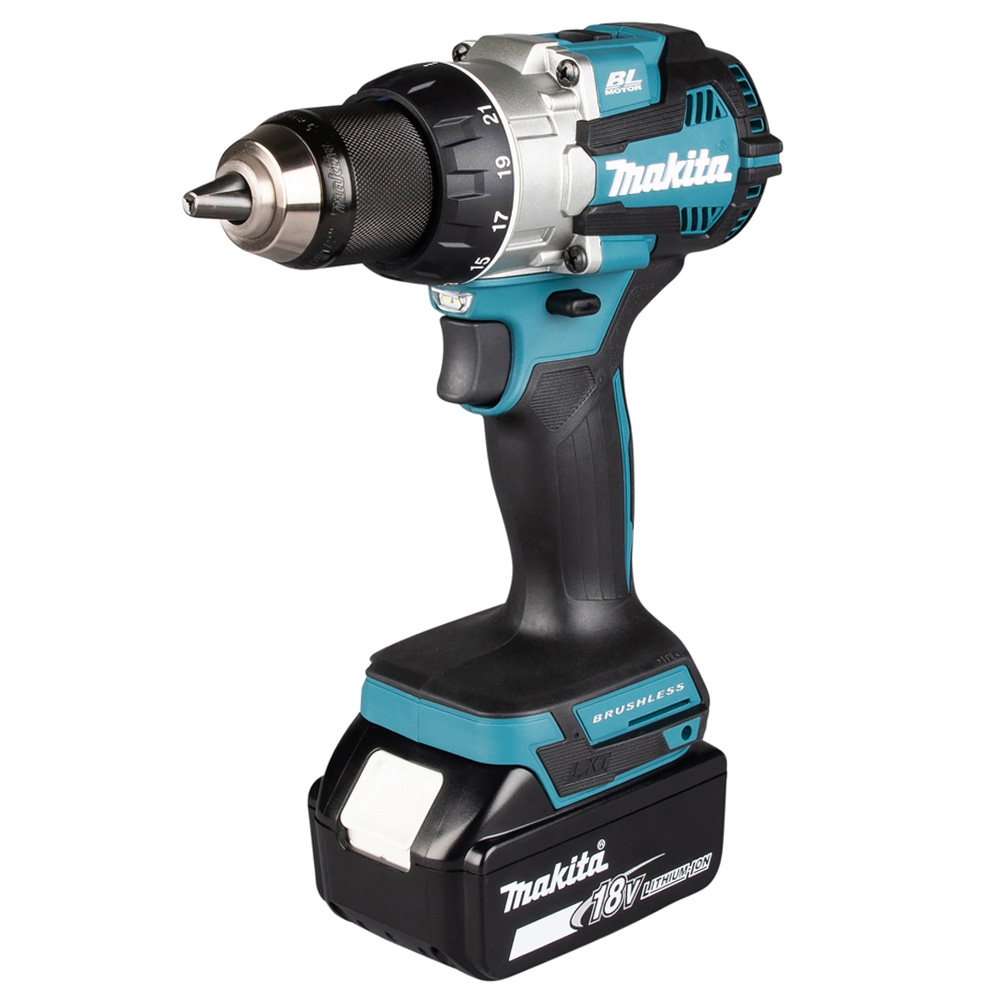 Дрель-шуруповерт аккумуляторная MAKITA DDF489RTJ, 18 В, 73 Нм, 5.0Ачx2, MakPac 2 - 3