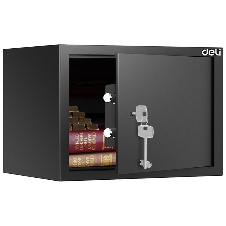 Офисный сейф "Deli ET561", 200х310х200 мм 