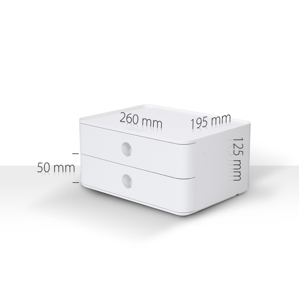 Блок из 2-х лотков закрытый "Allison", карамельный, черный - 3