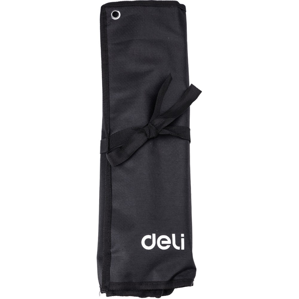 Ключ комбинированный "Deli" набор 14 шт., 10-32 мм, чехол, серебристый