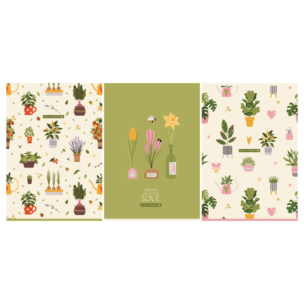 Тетрадь "Весна", А4