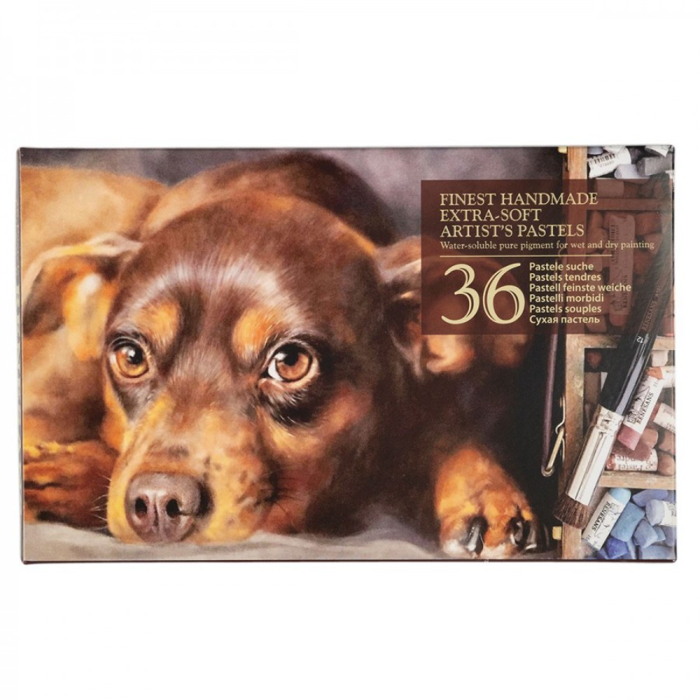 Пастель сухая "Renesans", 36 цветов