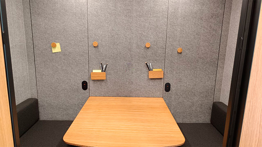 Акустическая кабина двухместная Capsula QUADRO PREMIUM 
