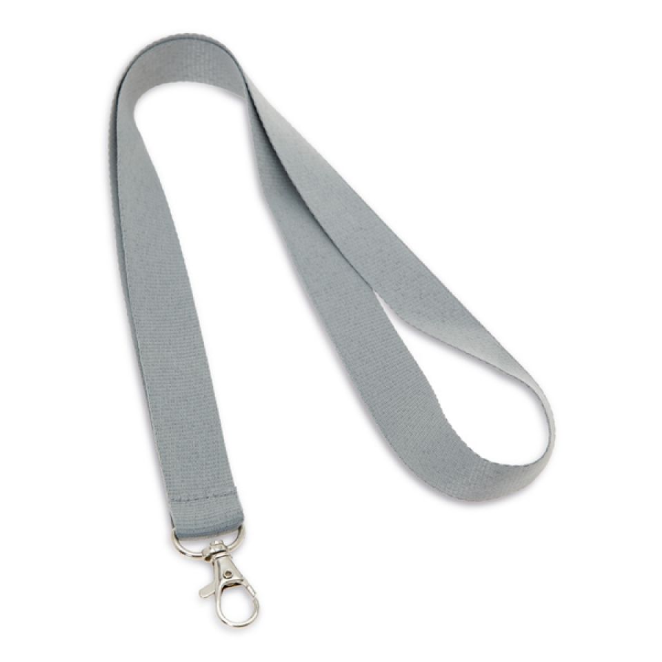 Тесьма с клипсой для бейджа "94405", 480x20 мм, синий - 5
