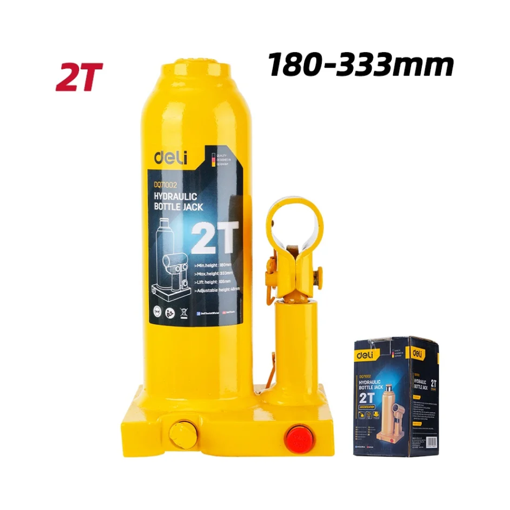 Домкрат бутылочный Deli YS EDQ71002, 2 т