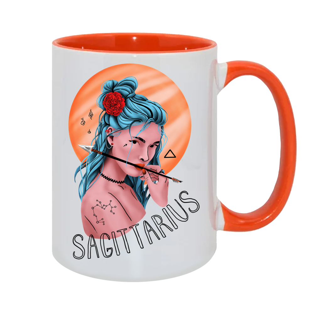 Кружка керамическая "Стрелец"