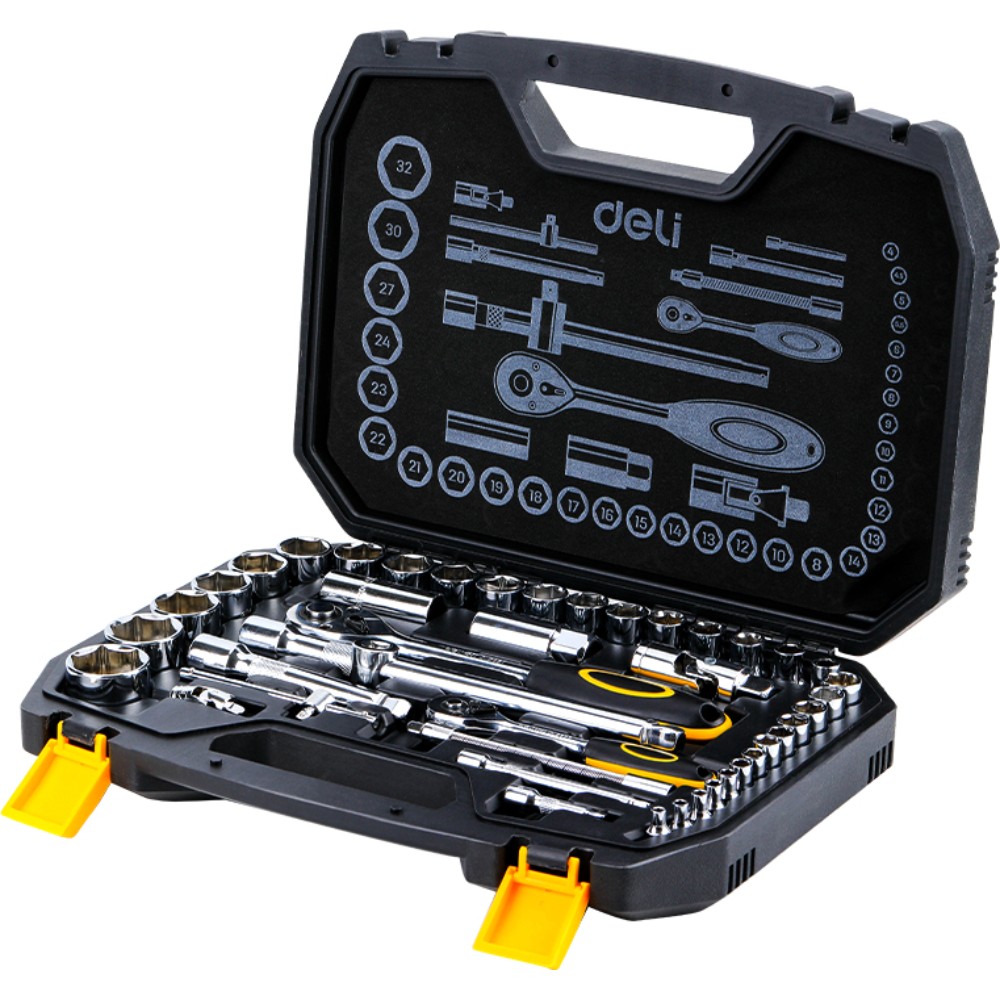 Инструмент слесарный "Deli" набор 44 предмета