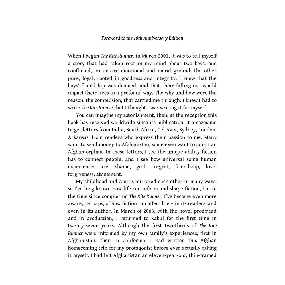 Книга на английском языке "The Kite Runner", Khaled Hosseini, -30%
