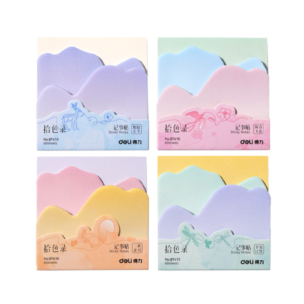 Бумага для заметок "Deli", 115х80 мм