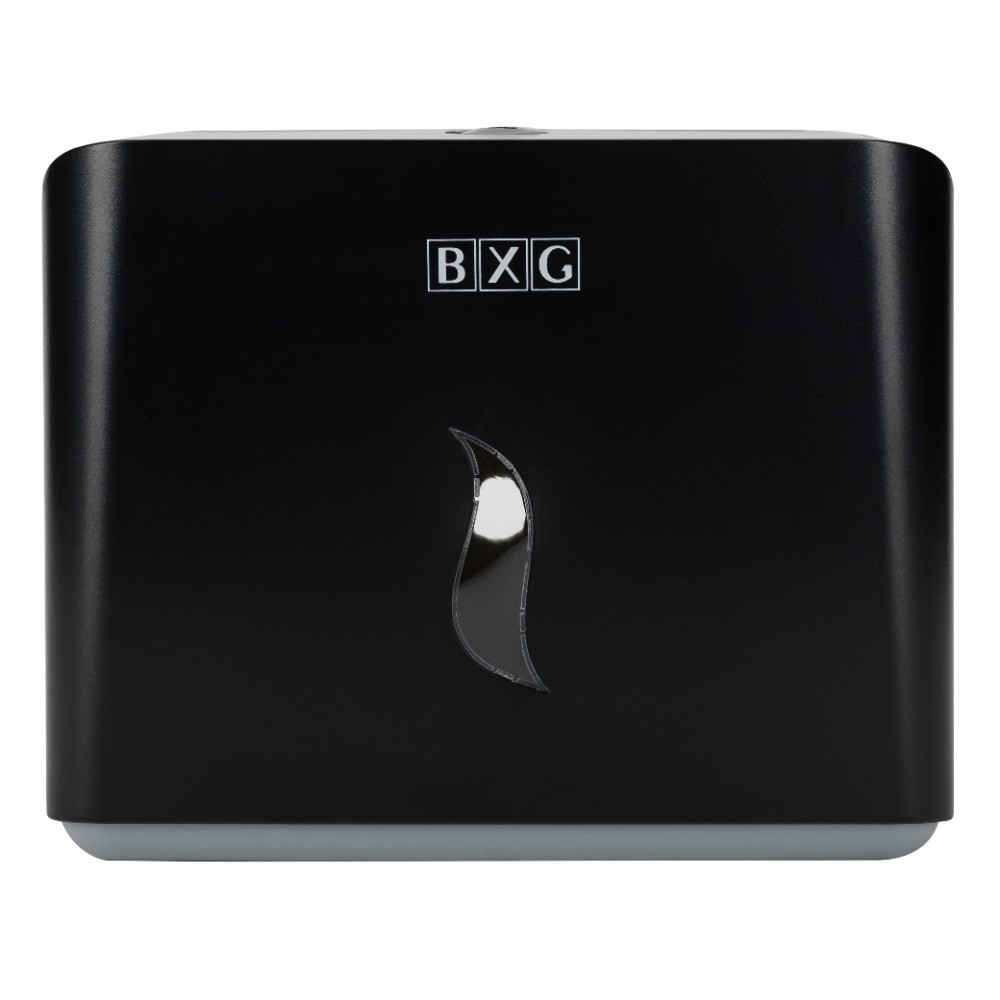 Диспенсер для полотенец листовых BXG-PD-8228B, пластик, черный