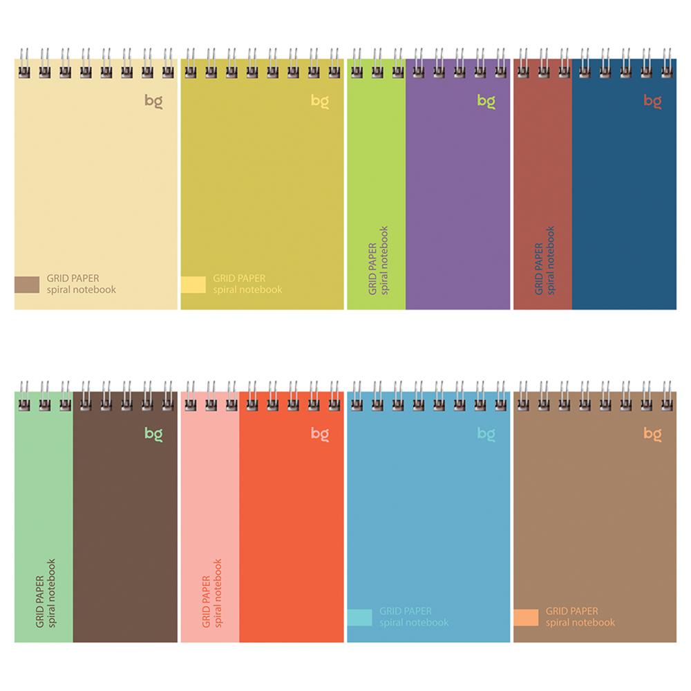 Блокнот "Моноколор", А7, 40 листов, клетка, ассорти