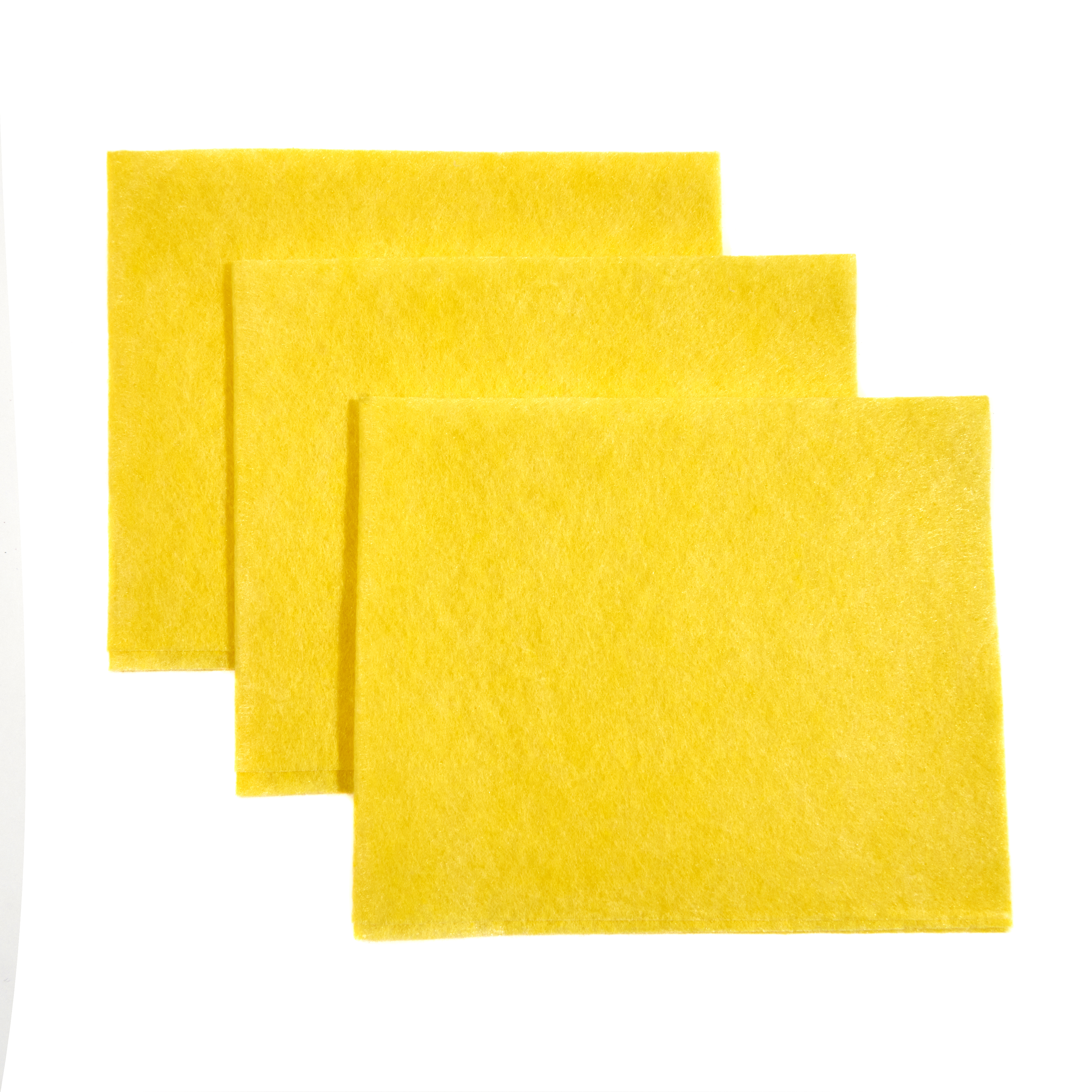 Салфетка из вискозы Zaubex, 30x38 см, вискоза, 3 шт, желтый - 4