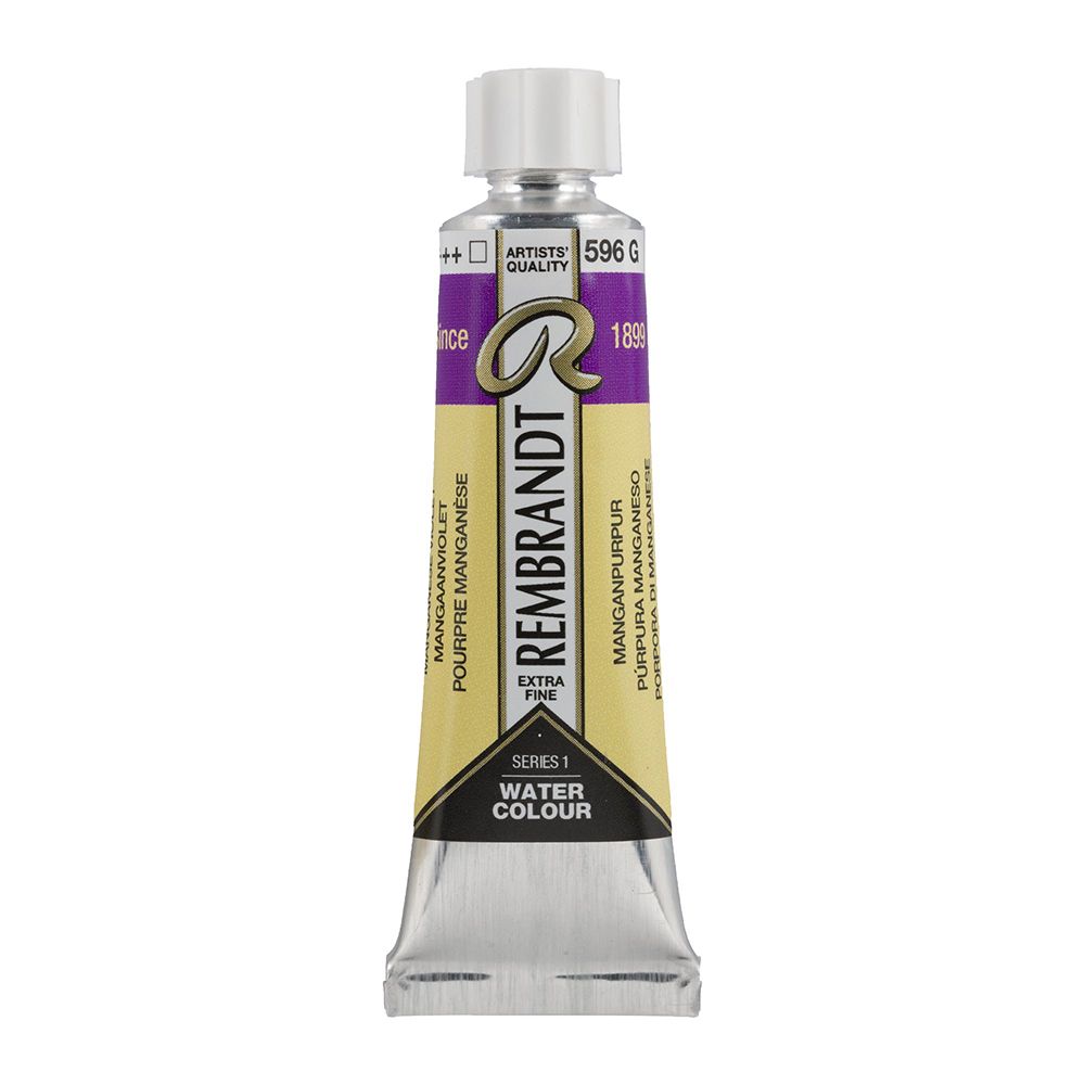 Краски акварельные "Rembrandt", 596 марганцево-фиолетовый, 10 мл, туба