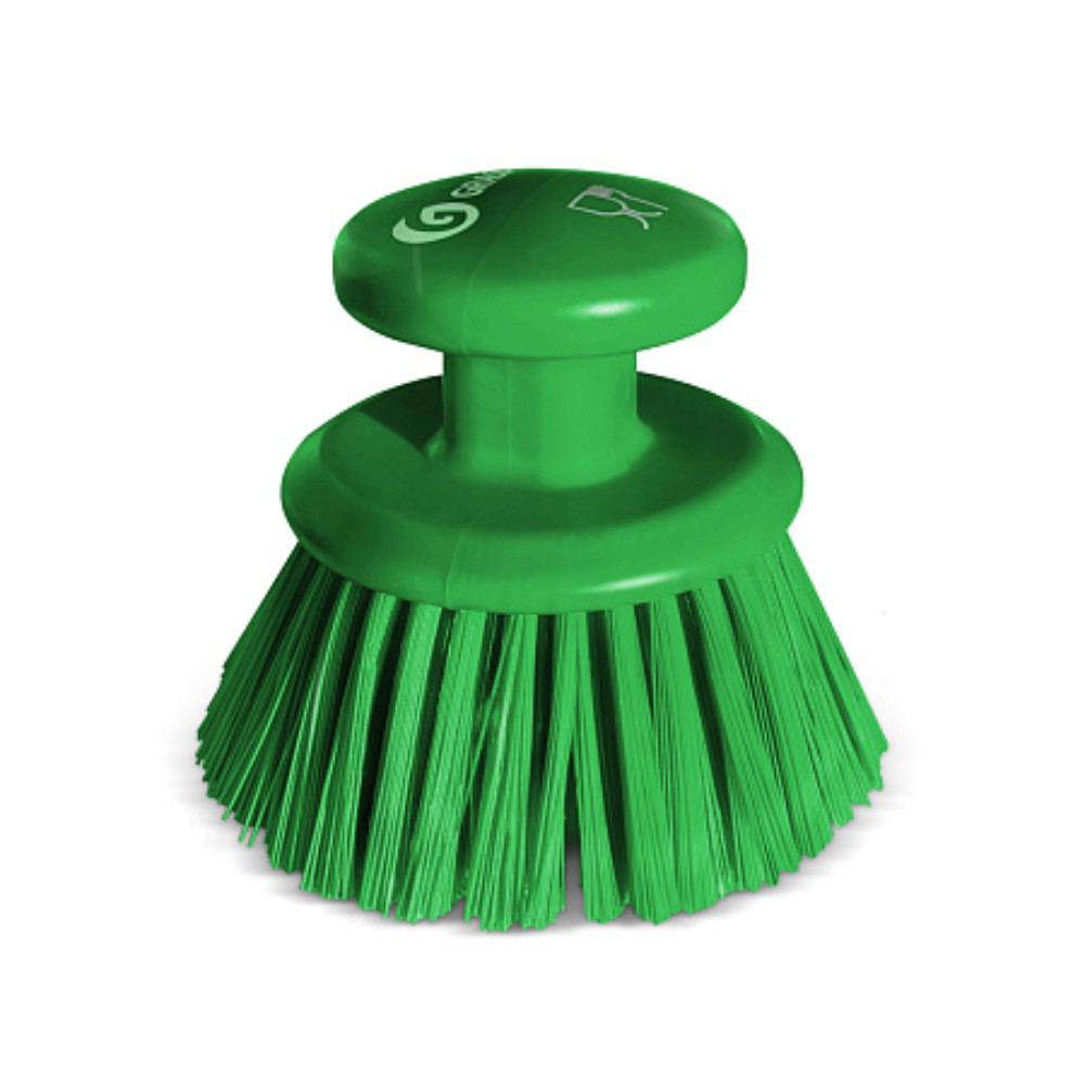 Щетка ручная круглая, зеленый