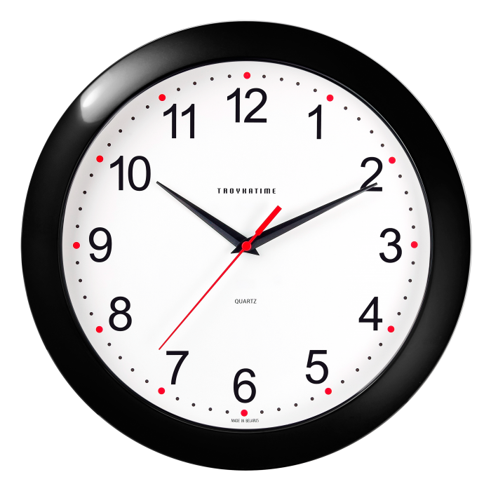 Часы настенные "963641", черный