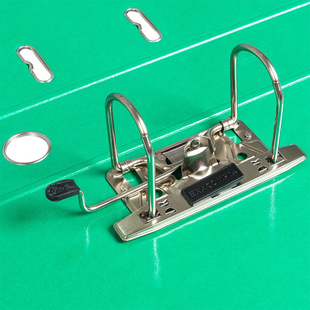 Папка-регистратор "Exacompta", A4, 70 мм, ламинированный картон, розовый