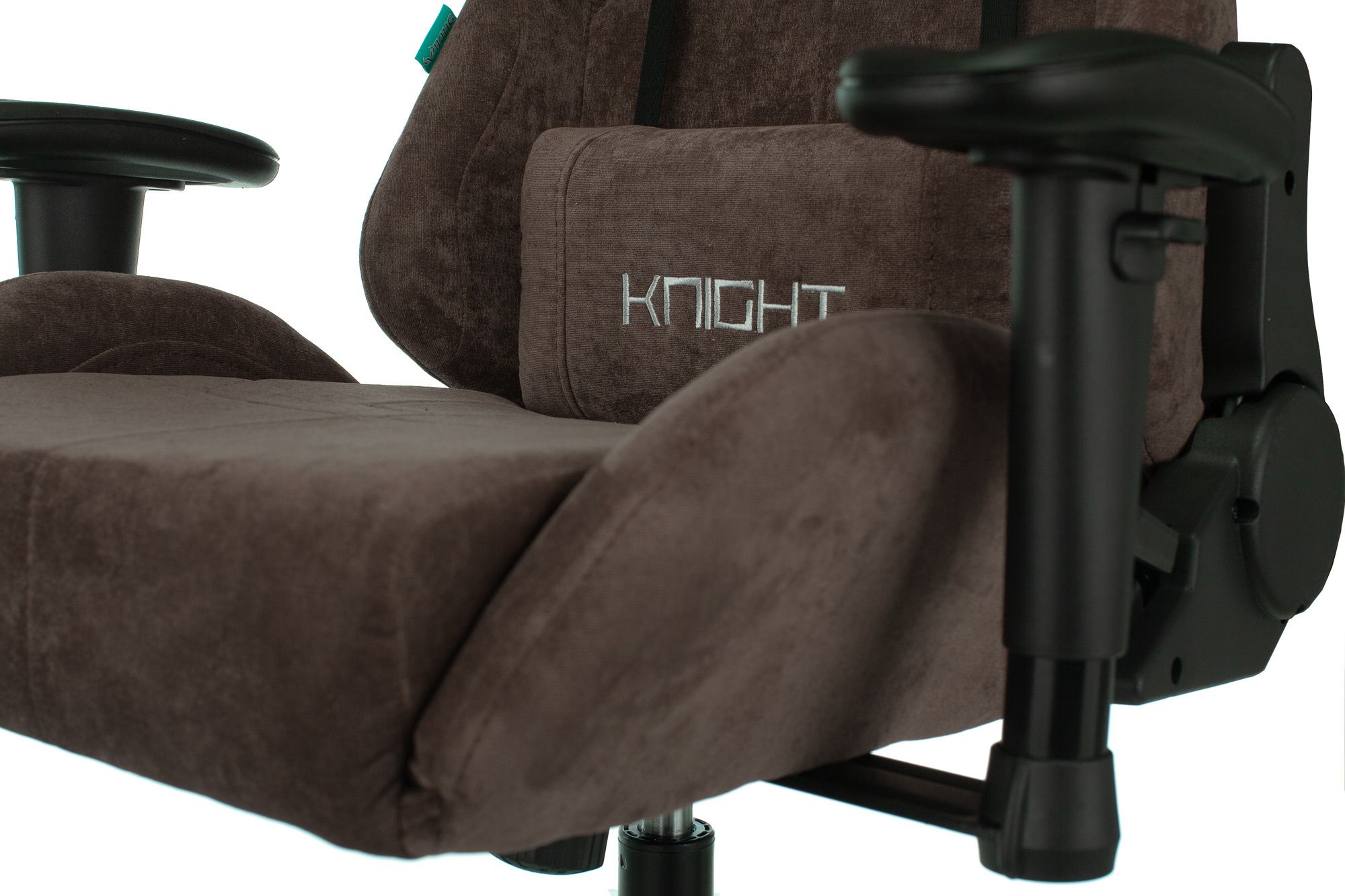 Кресло игровое Бюрократ VIKING KNIGHT Light-10, ткань, металл, темно-коричневый  - 13