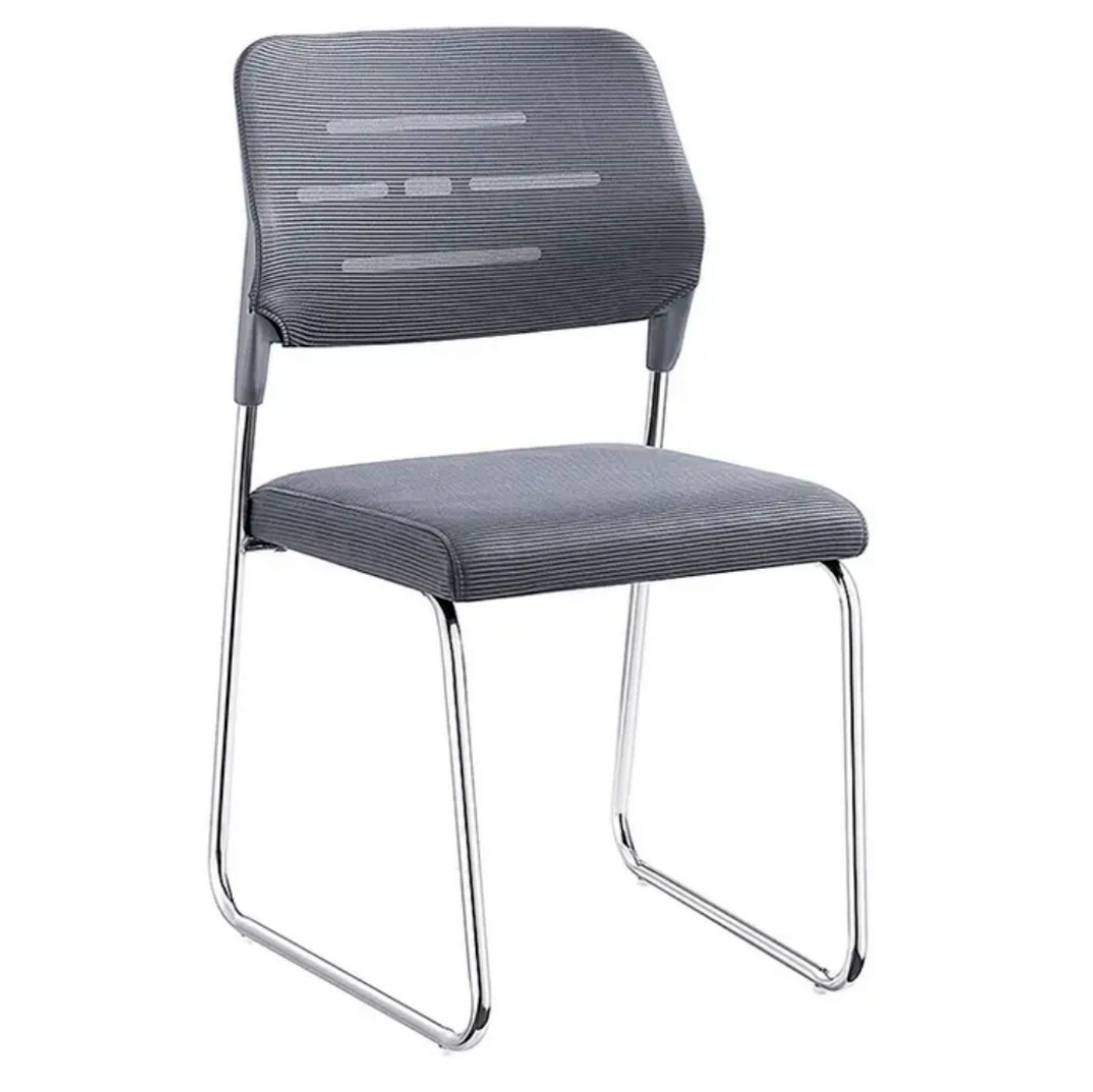 Кресло для посетителей SitUp SKY Chrome сетка, серый