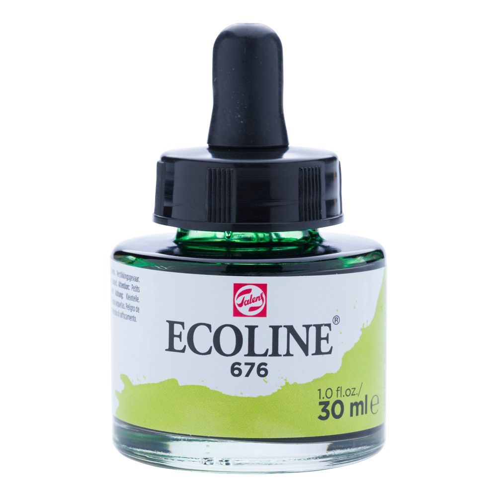 Жидкая акварель "ECOLINE", 676 травяная, 30 мл