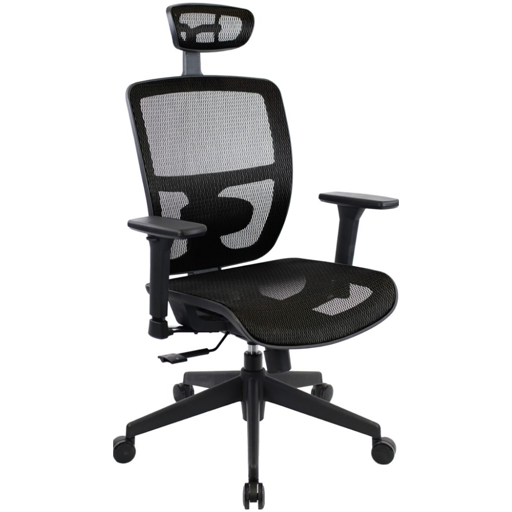 Кресло для руководителя EVERPROF Dublin сетка, черный