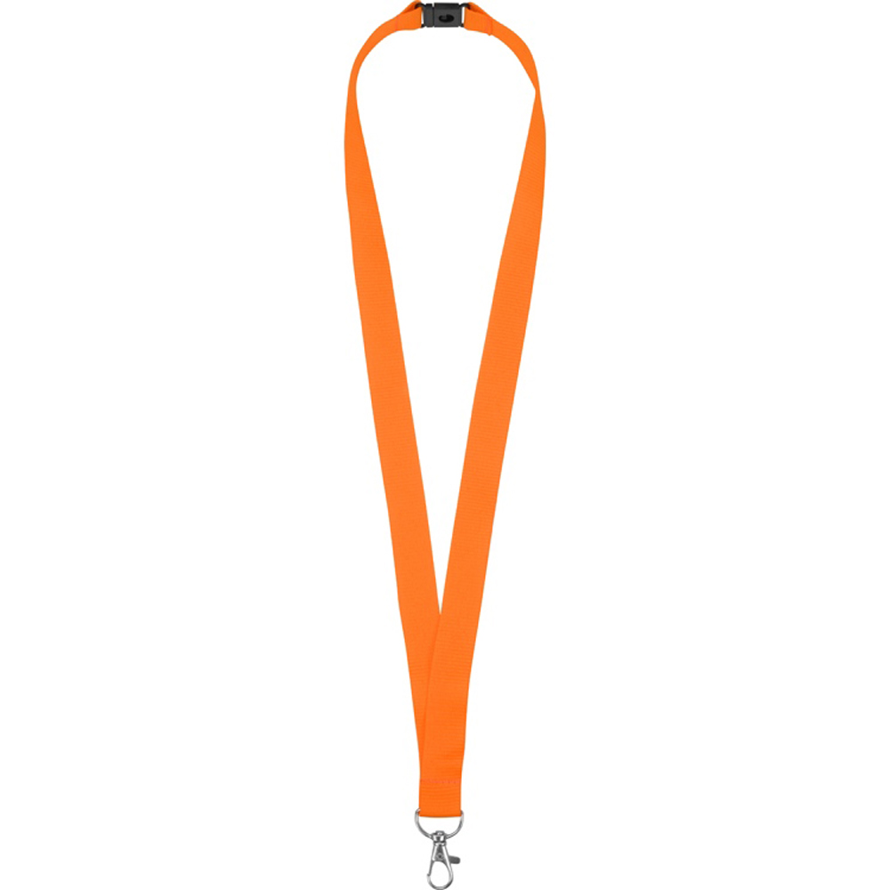 Тесьма с карабином для бейджа "839122", оранжевый