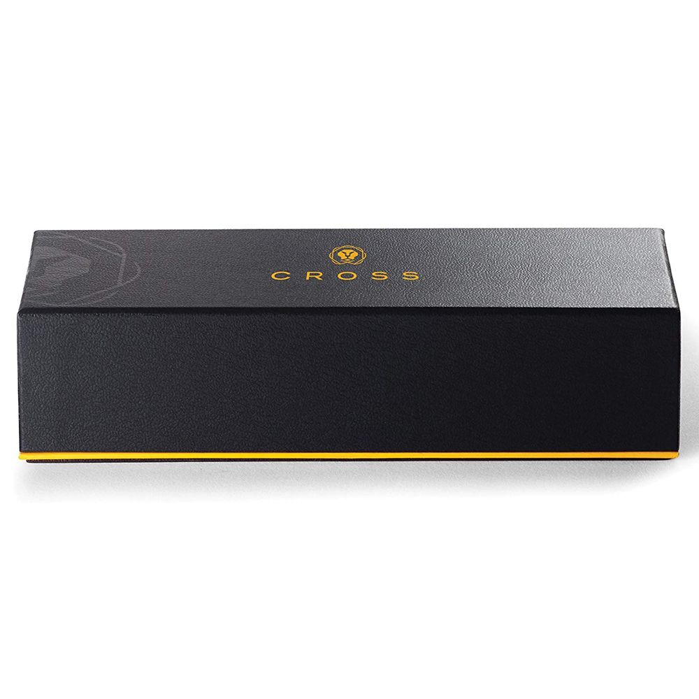 Ручка-роллер "Cross Classic Century", 0.7 мм, черный, золотистый, стерж. черный