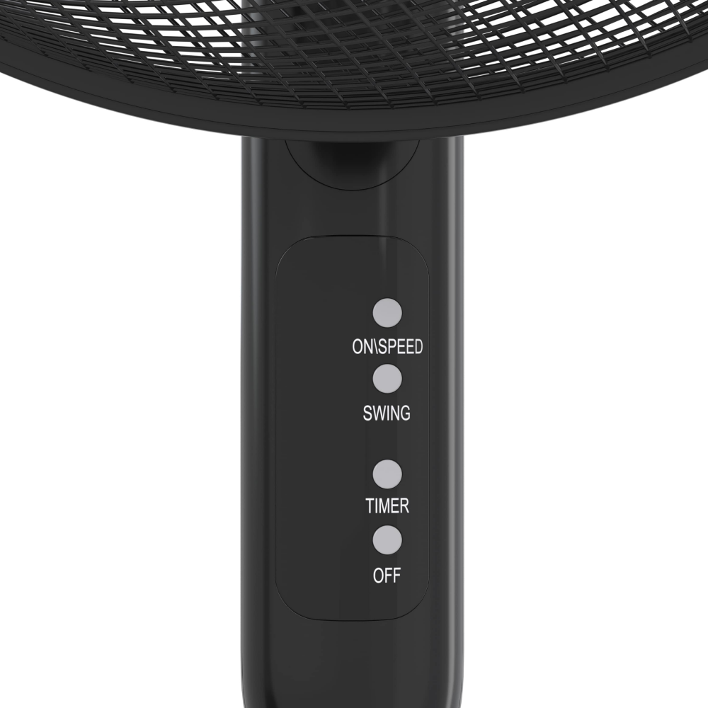 Электровентилятор напольный Оasis "VF-40TMB", черный - 5