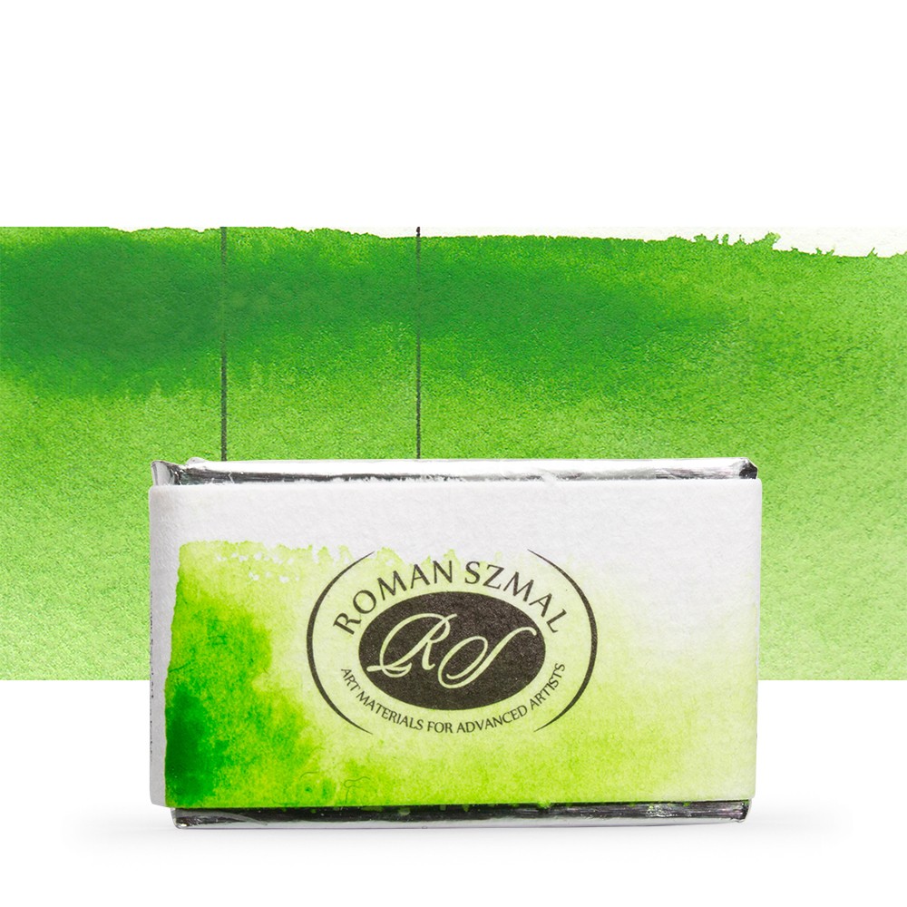 Краски акварельные "Aquarius", 231 зелёный перманентный светлый, кювета