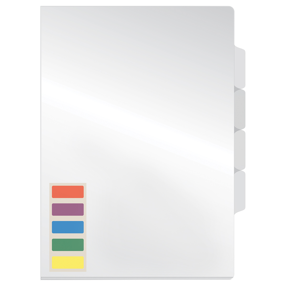 Папка-уголок "Стамм", А4, 150 мк, ассорти - 6