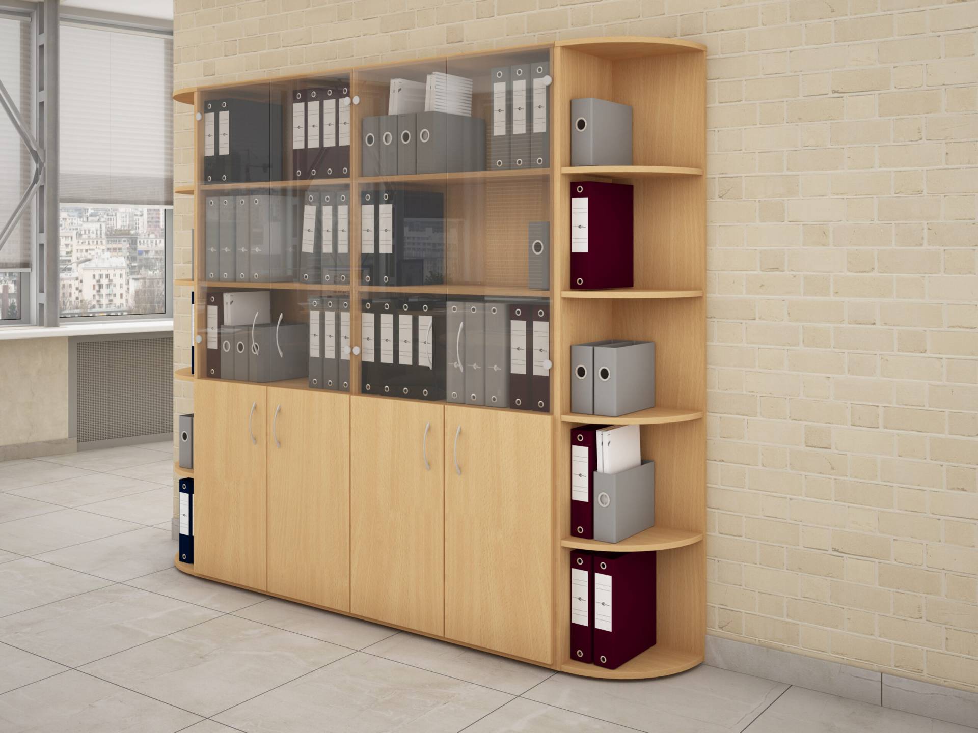 Коллекция Столица стол письменный С-1-14, 1400х700х750 мм, бук - 9