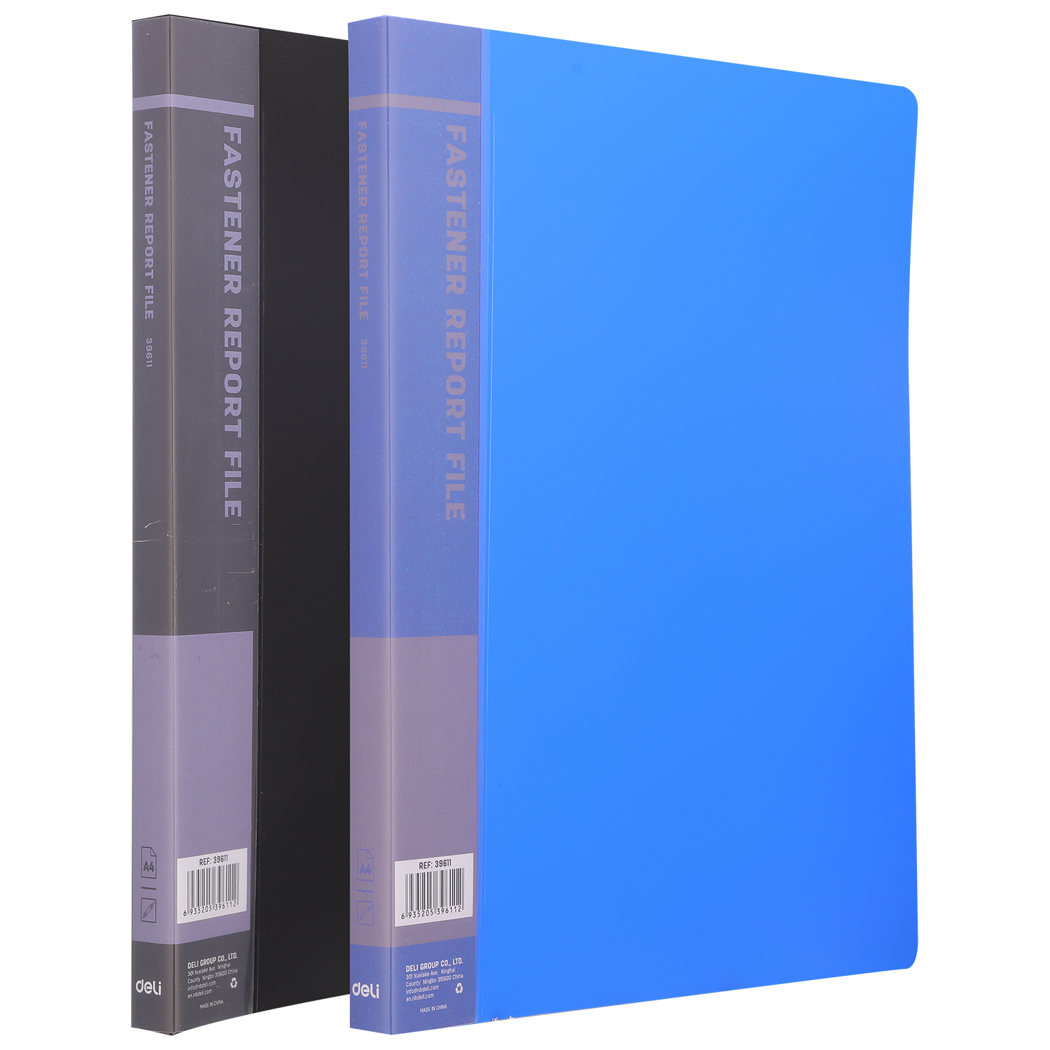 Папка-скоросшиватель с карманом "Deli", А4, ассорти