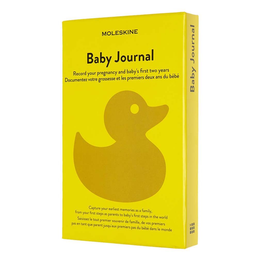 Блокнот на резинке "Passion Baby Large", А5, 200 листов, линейка, желтый