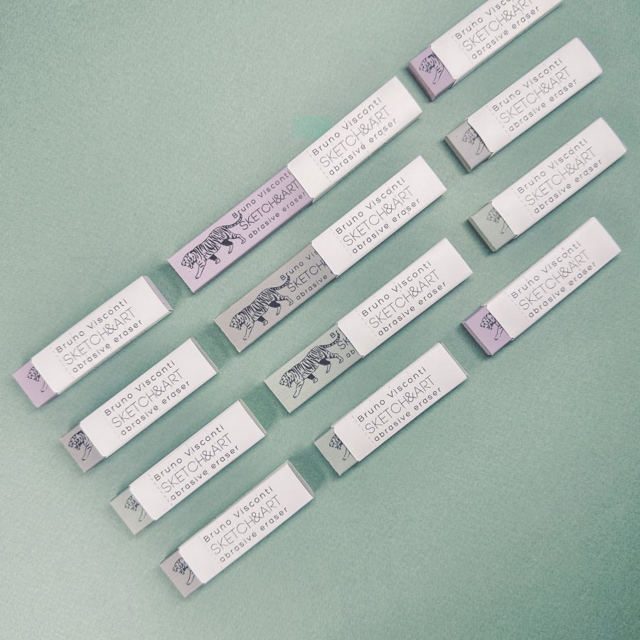 Ластик художественный "Sketch&Art Slim", ассорти