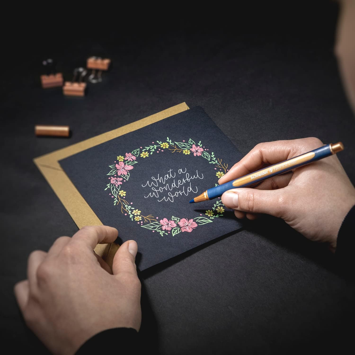 Набор ручек роллеров Schneider "Paint-It 050", 8 шт, ассорти металлик