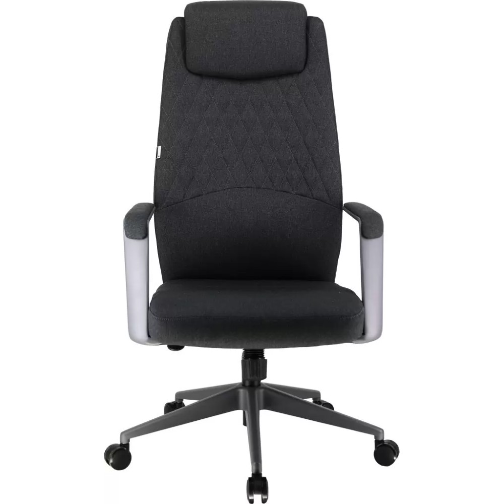 Кресло компьютерное EVERPROF Singapure, ткань, темно-серый, металл, корпус черный