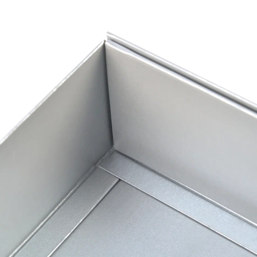 Коробка картонная, 220х160х95 мм, серебро - 7