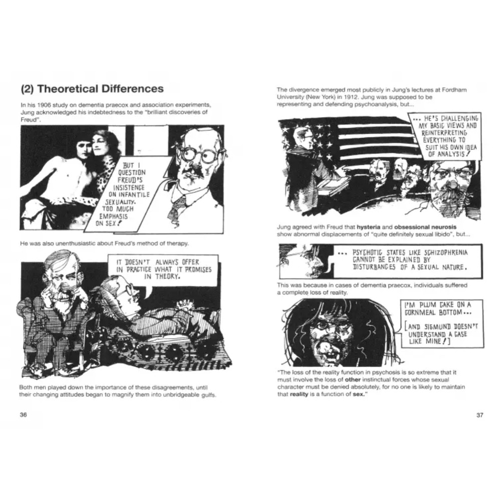 Книга на английском языке "Introducing Jung: A Graphic Guide", Maggie Hyde