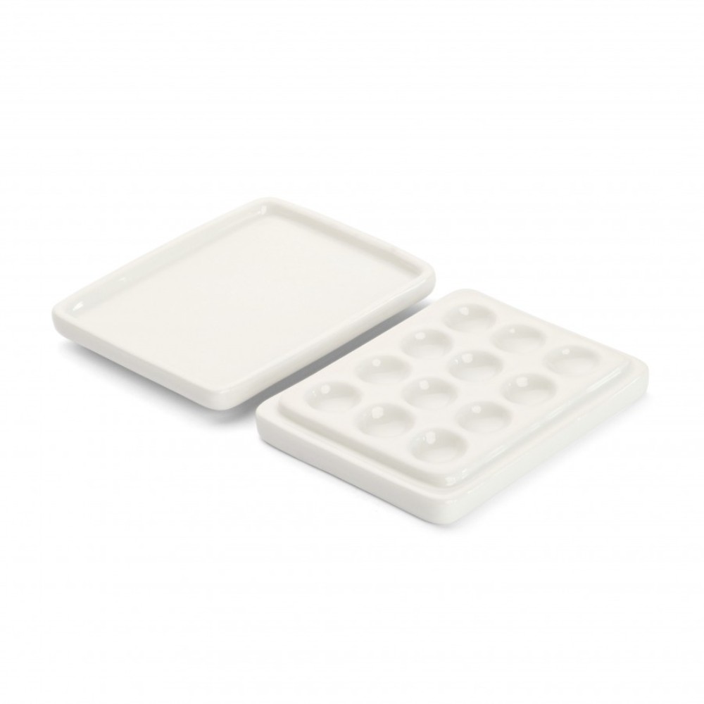 Палитра керамическая с крышкой "Renesans"