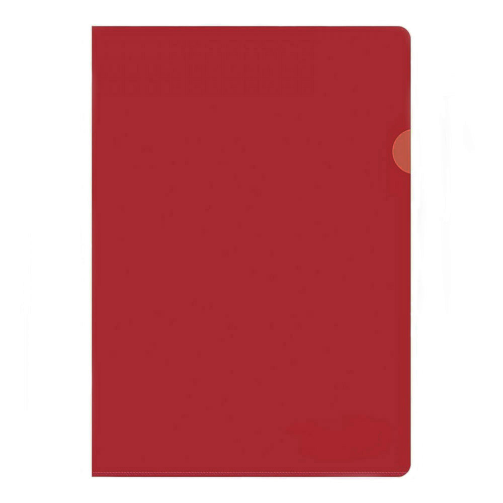 Папка-уголок "Inter-folia", A4, 115 мк, красный
