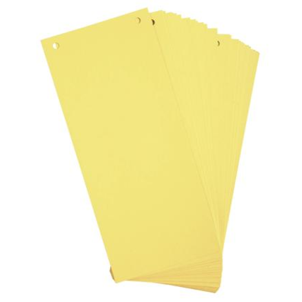 Разделитель для документов "Exacompta" картонный, желтый