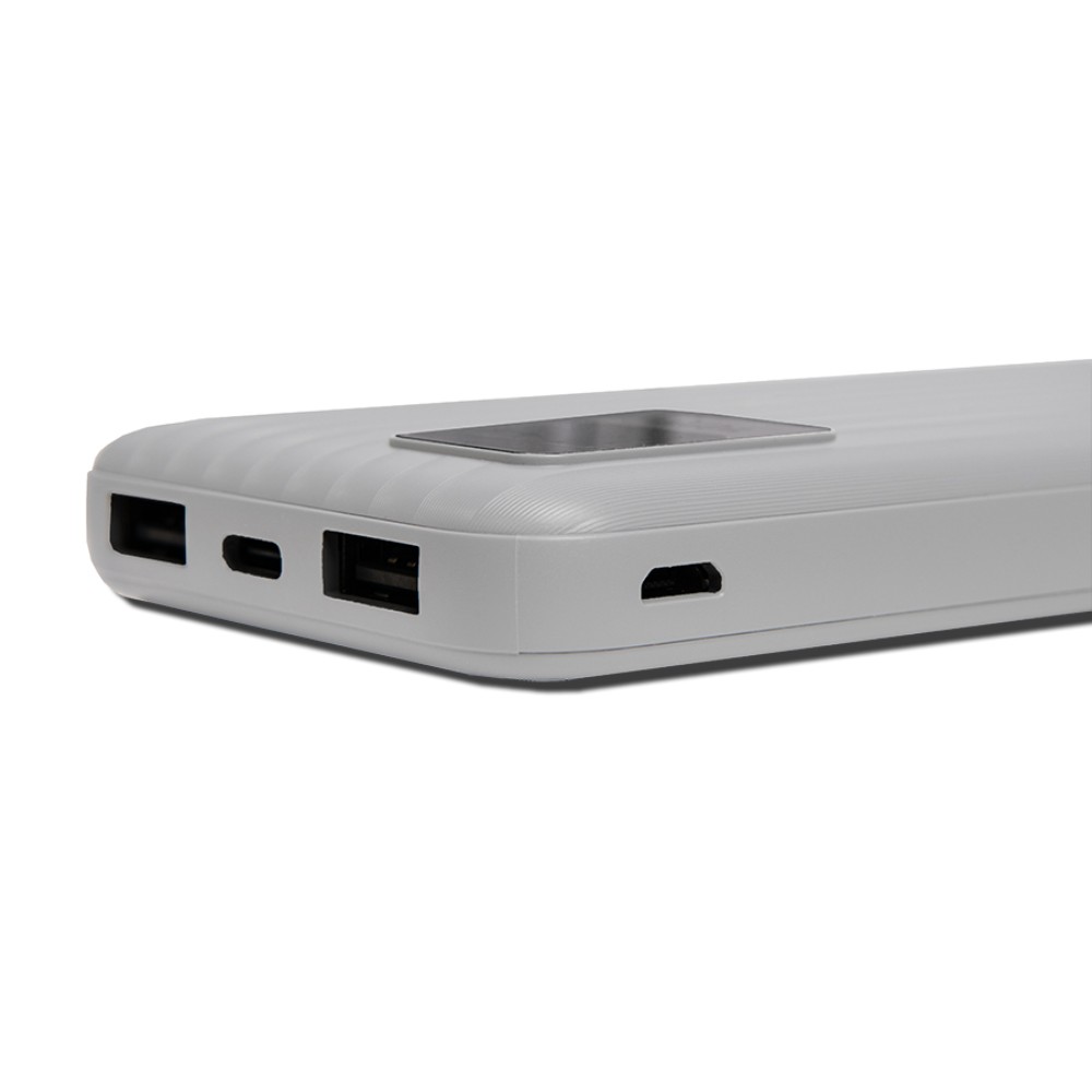 Внешний аккумулятор Power Bank "Wave 10", 10000 mAh, белый