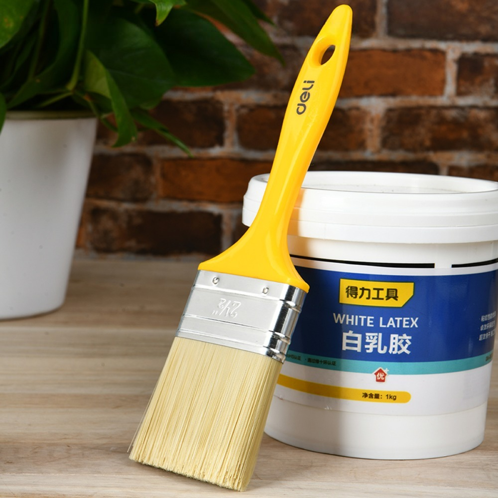 Кисть малярная Deli YS EDL509154, плоская, 2.5"-63 мм, смешанная щетина