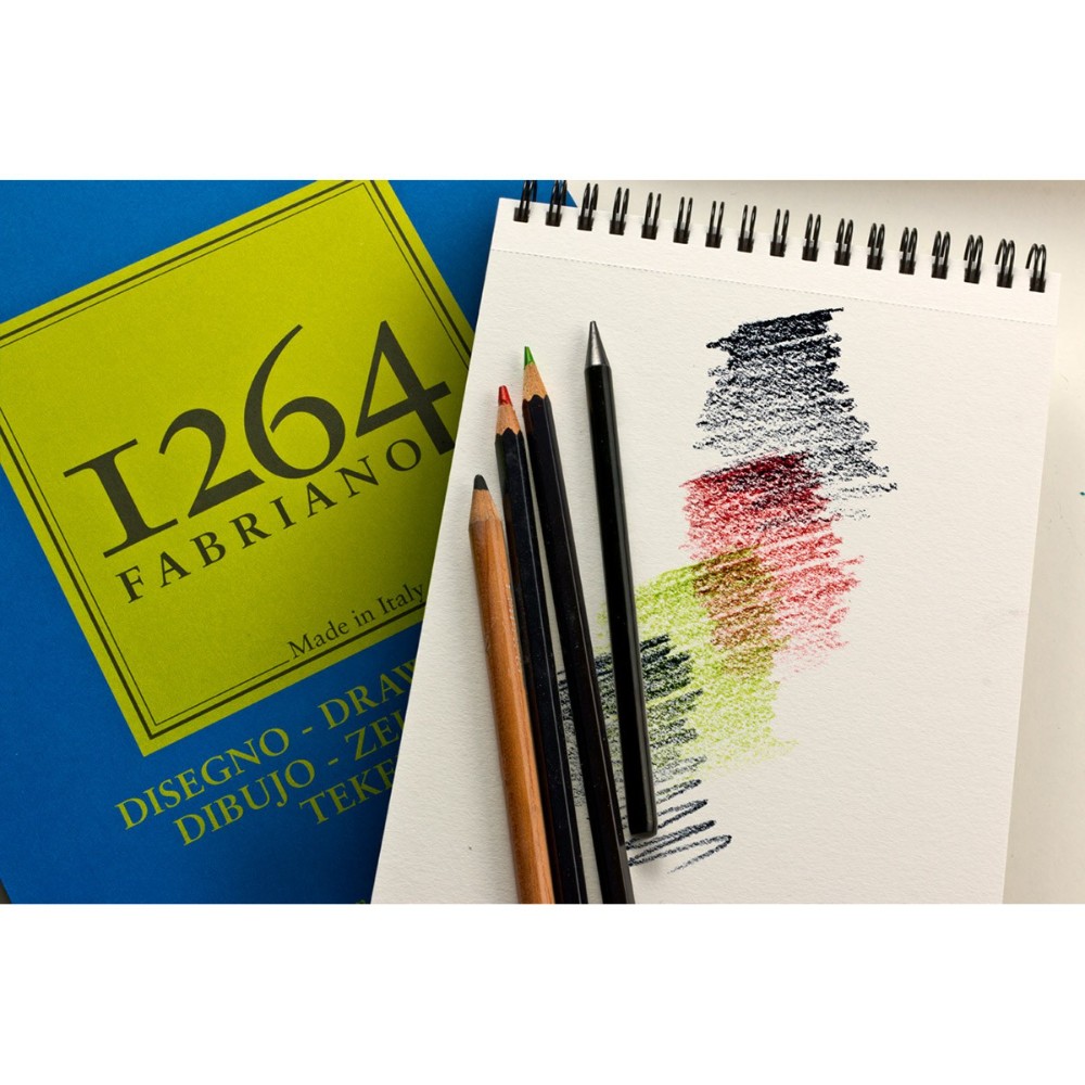 Блок-склейка бумаги для графики "Fabriano. 1264", 21х29,7 см, 200 г/м2, 50 листов