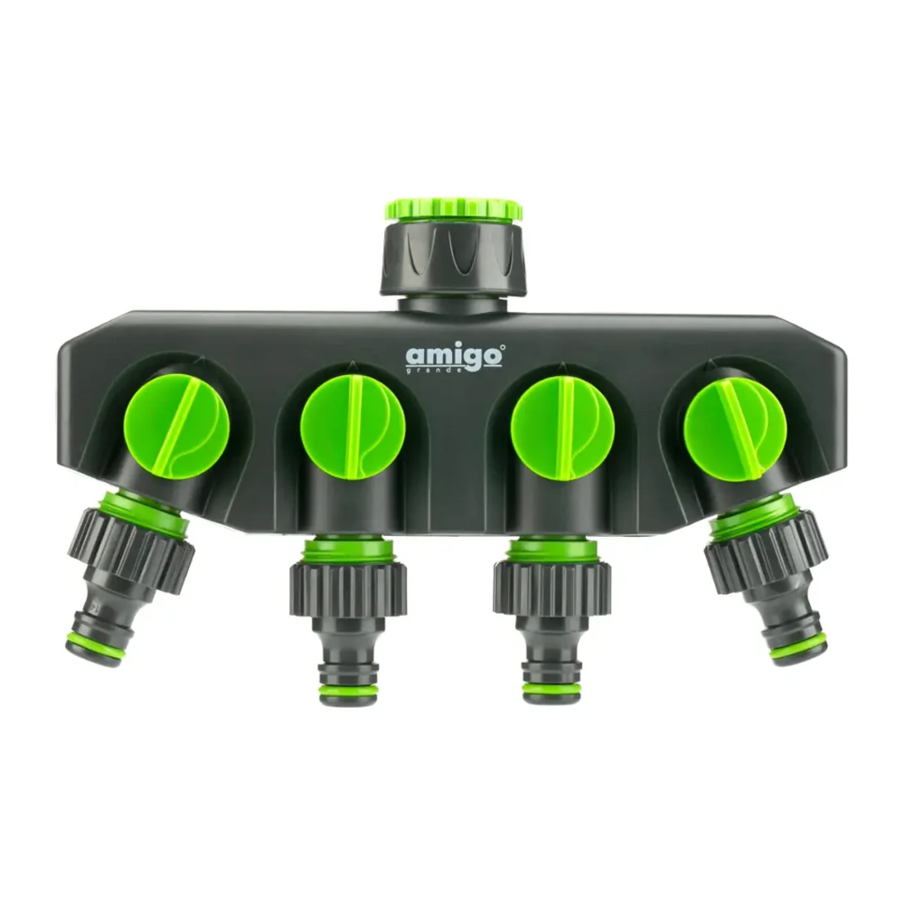 Разделитель потоков "Amigo Grande 79817", 3/4-1", четырехканальный