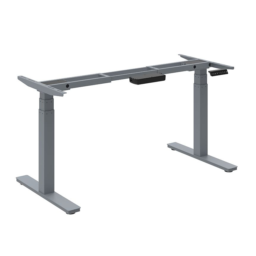 Каркас стола с электроприводом двухмоторный AOKE, Well Desk Flagman, серый (AK02YJYT-TYZF3-A.SL)