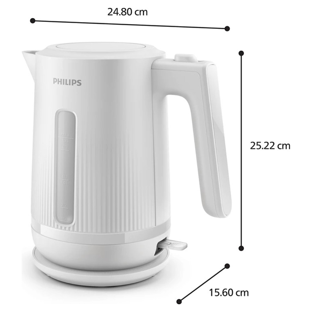 Электрочайник Philips HD9411/00, пластик, белый